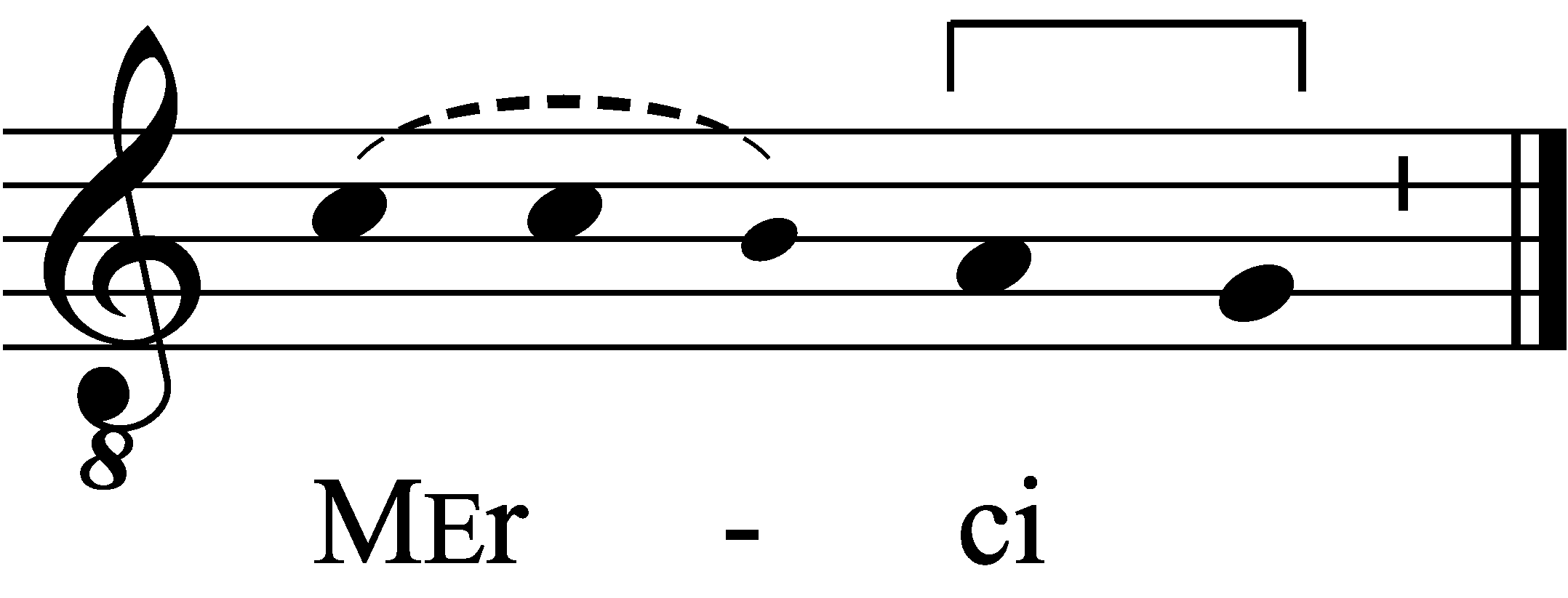 Refrain musical notation